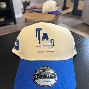 New Era Los Angeles Dodgers Cream Drip Snapback NWT